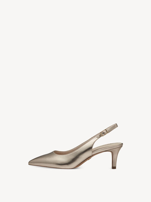 slingpumps, LIGHT GOLD, hi-res