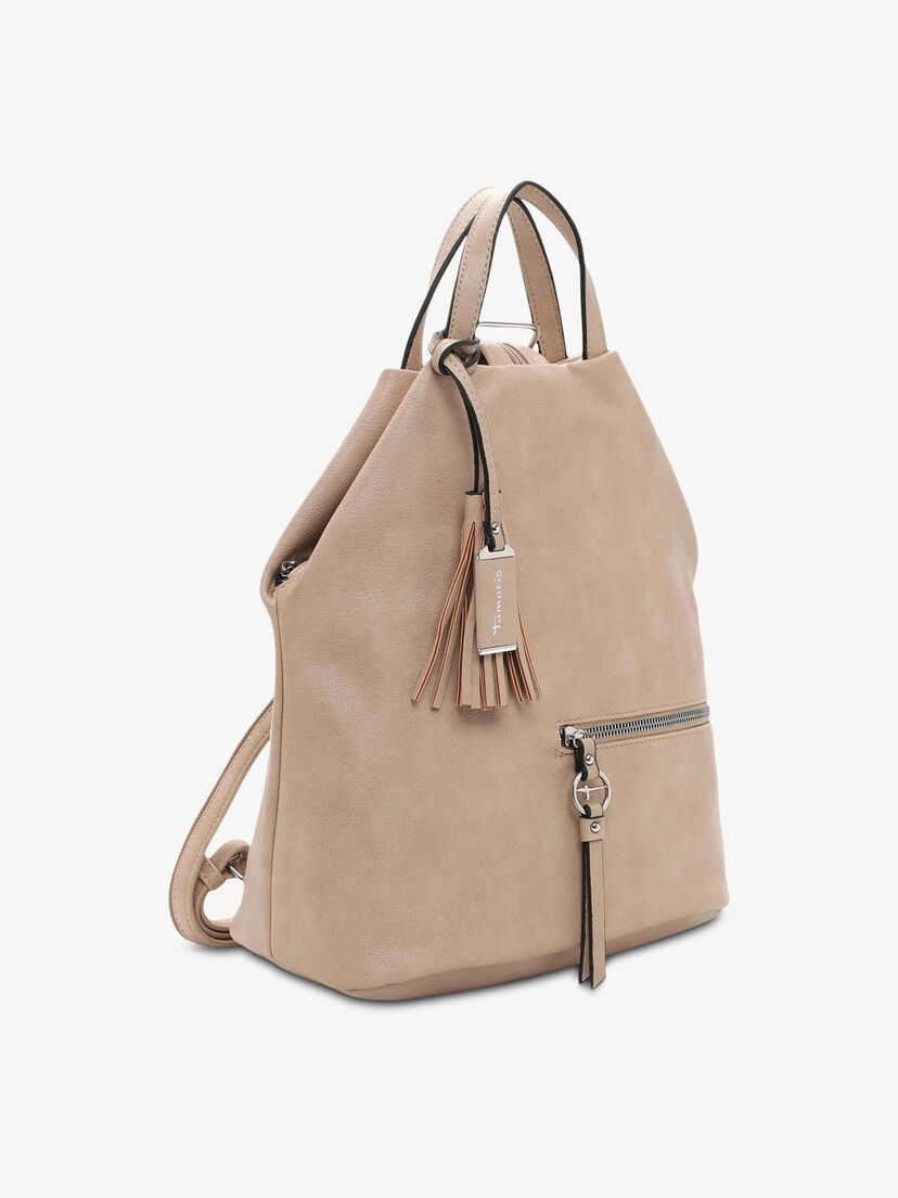 Rugzak - bruin, taupe, hi-res