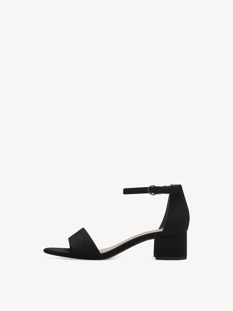 Heeled sandal, BLACK, hi-res