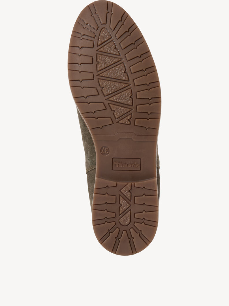 Leather Chelsea boot - khaki, OLIVE SUEDE, hi-res