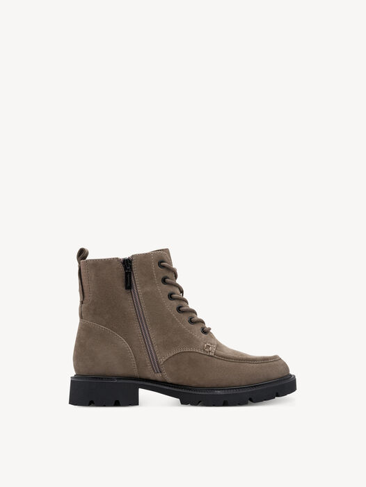 Enkellaarsje, TAUPE SUEDE, hi-res