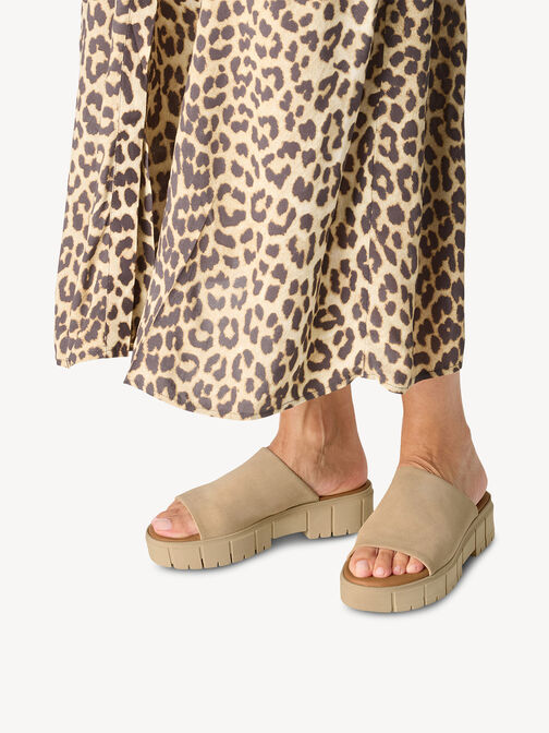 Pantolette, TAN SUEDE, hi-res