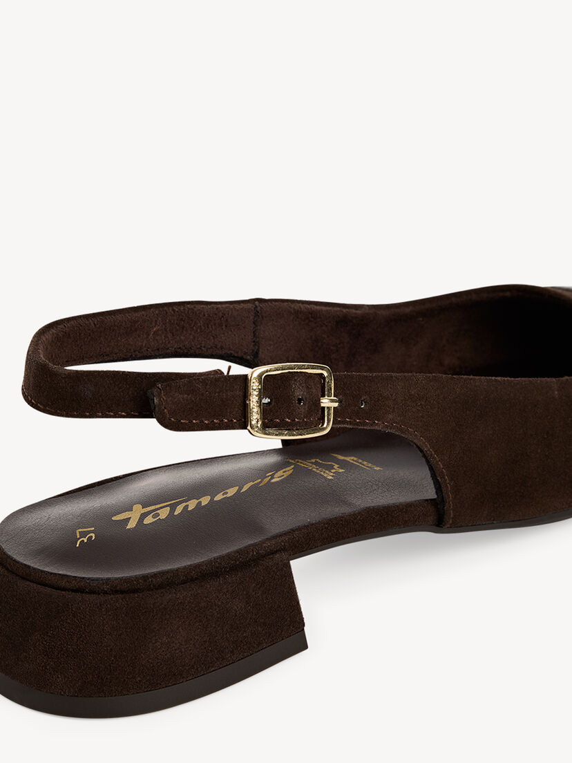 Slingpumps - bruin, MOCCA COMB, hi-res