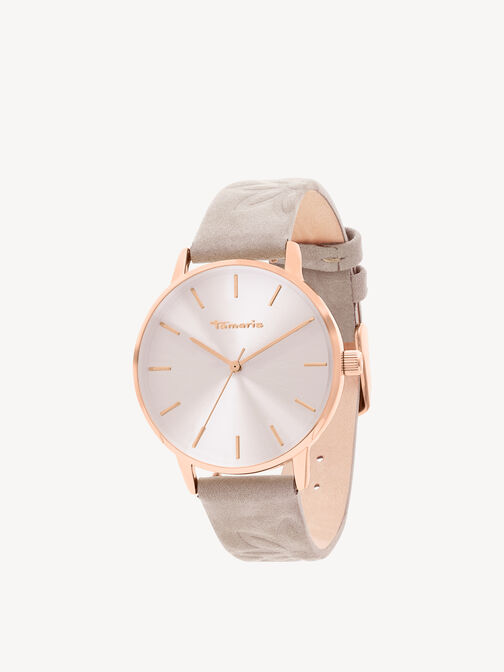 Orologio, ros&eacute;gold-matt silber-wei&szlig;, hi-res