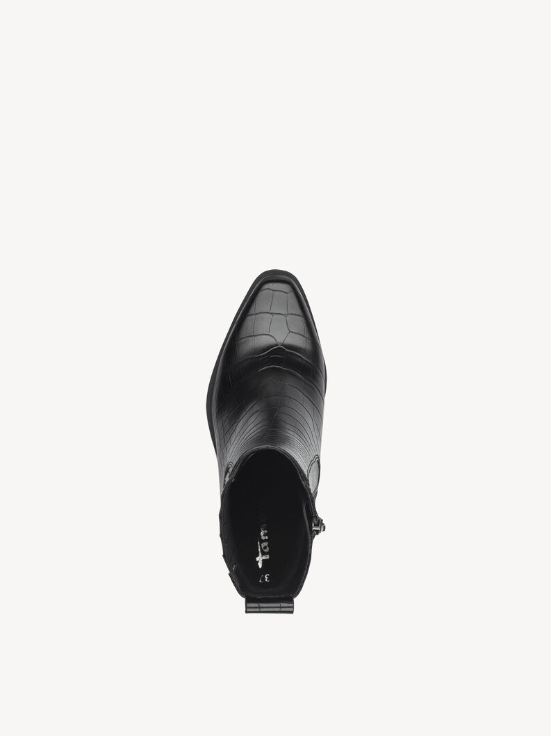 Chelsea boot, BLACK CROCO, hi-res