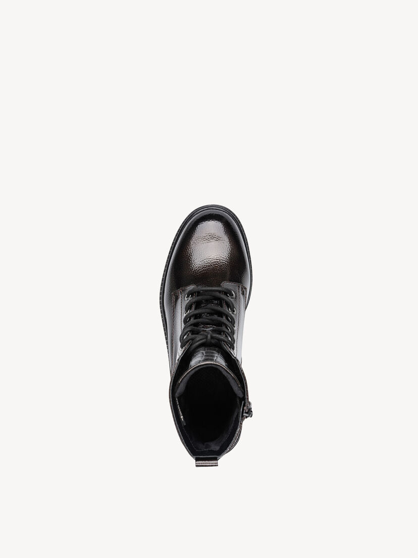 Enkellaarsje - bruin, MOCCA PATENT, hi-res