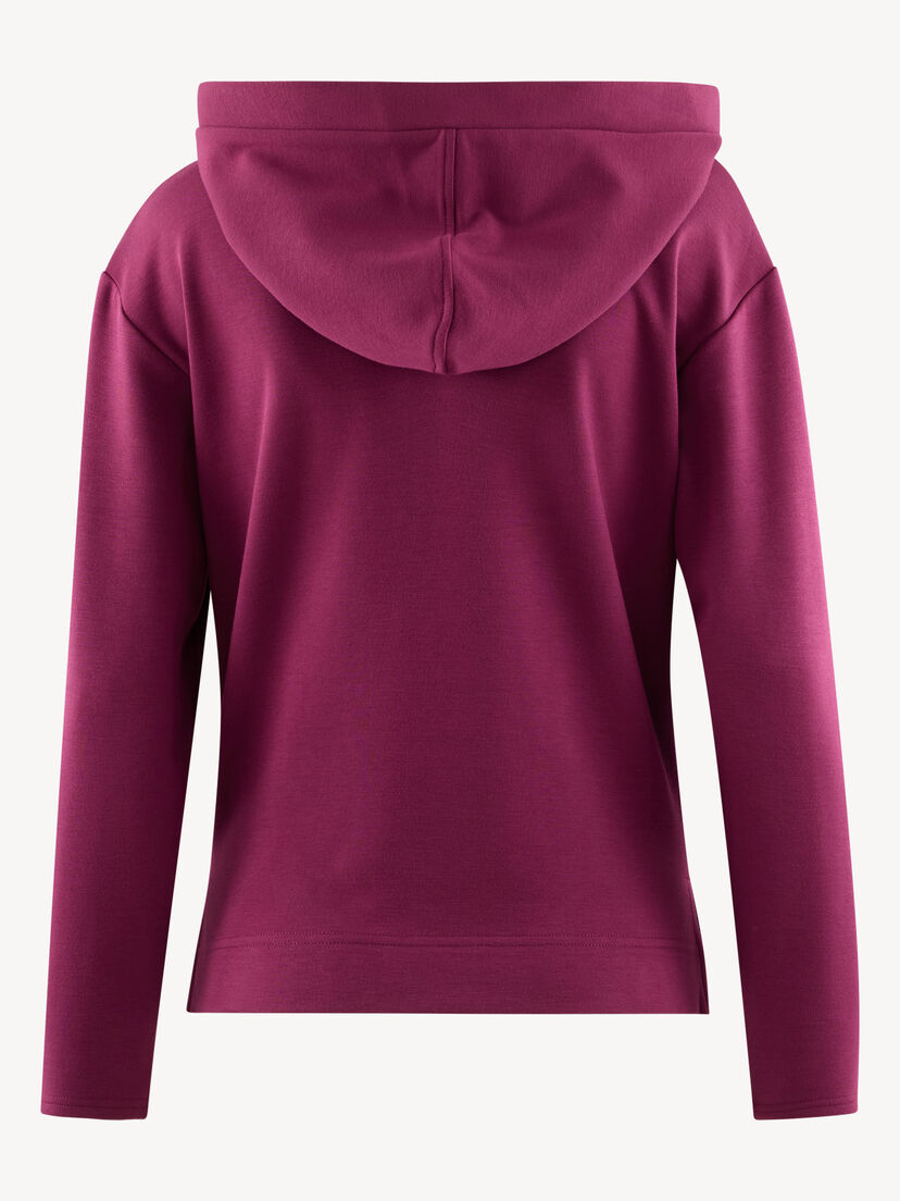 Hoodie - rood, Fig, hi-res