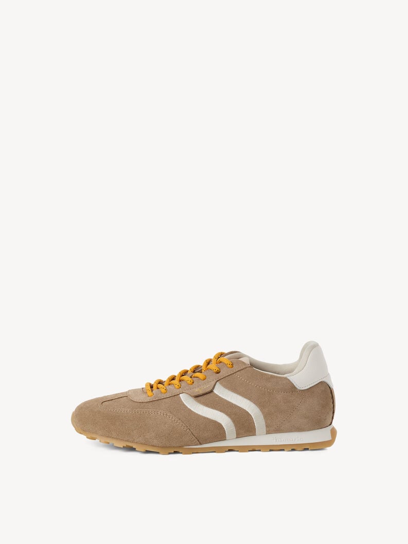 Leather Sneaker - beige, BEIGE COMB, hi-res