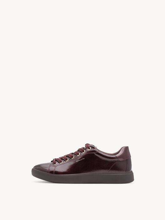 Sneaker, BURGUNDY PAT., hi-res