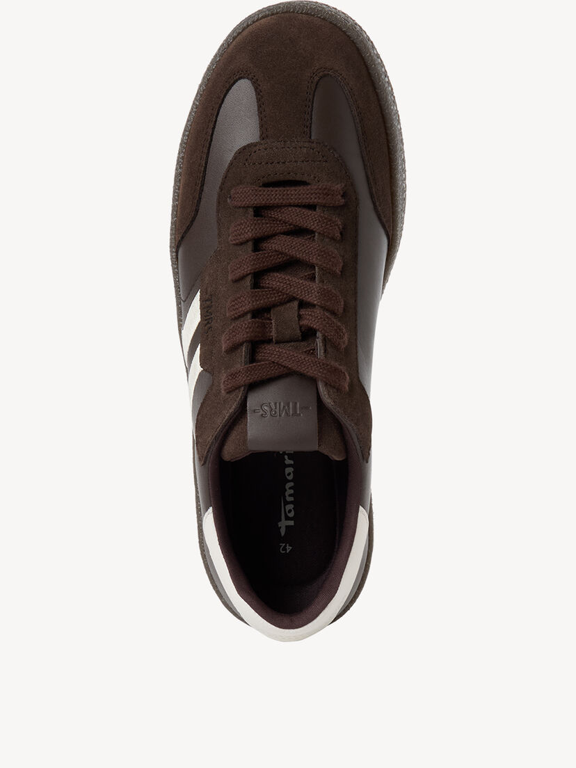 Leren Sneaker - bruin, MOCCA, hi-res