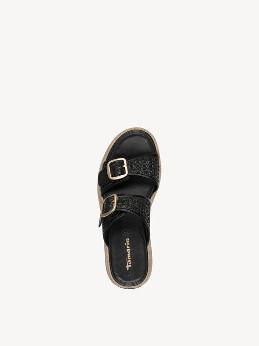 Slipper, BLACK, hi-res