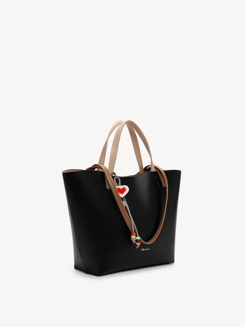 Sac cabas - noir, black, hi-res