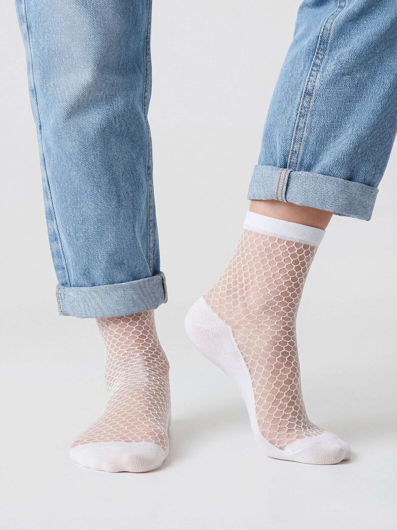 2-Pack Socks - multicolor, white/black, hi-res