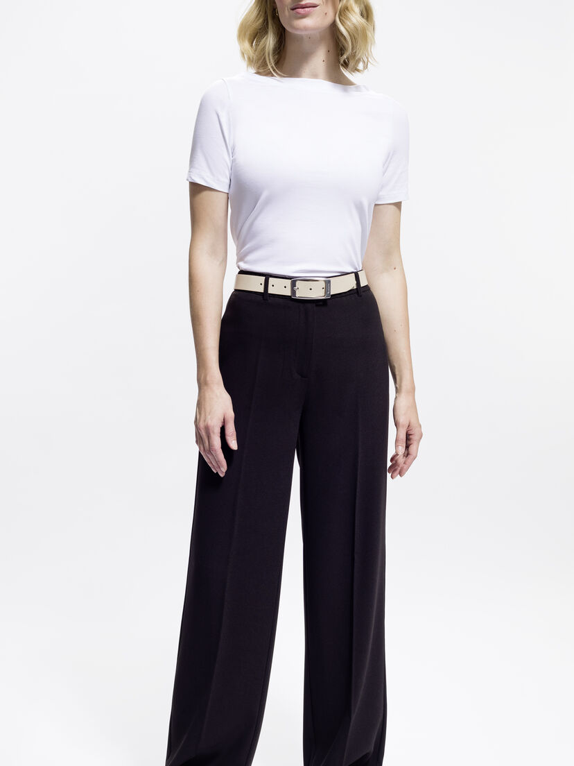 Leren Riem - beige, Vanille, hi-res