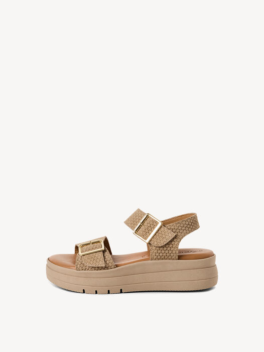 Sandaaltje, TAUPE STRUCT., hi-res