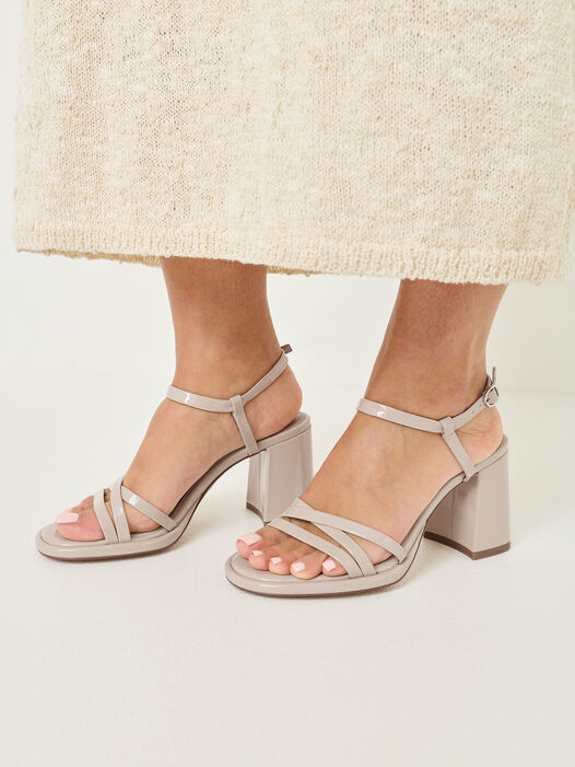 Sandaaltje, BEIGE PATENT, hi-res