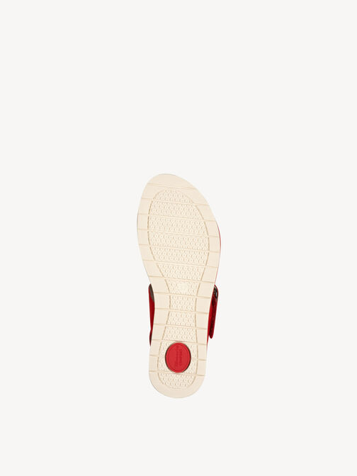 Sandale &agrave; talon, RED SUEDE, hi-res