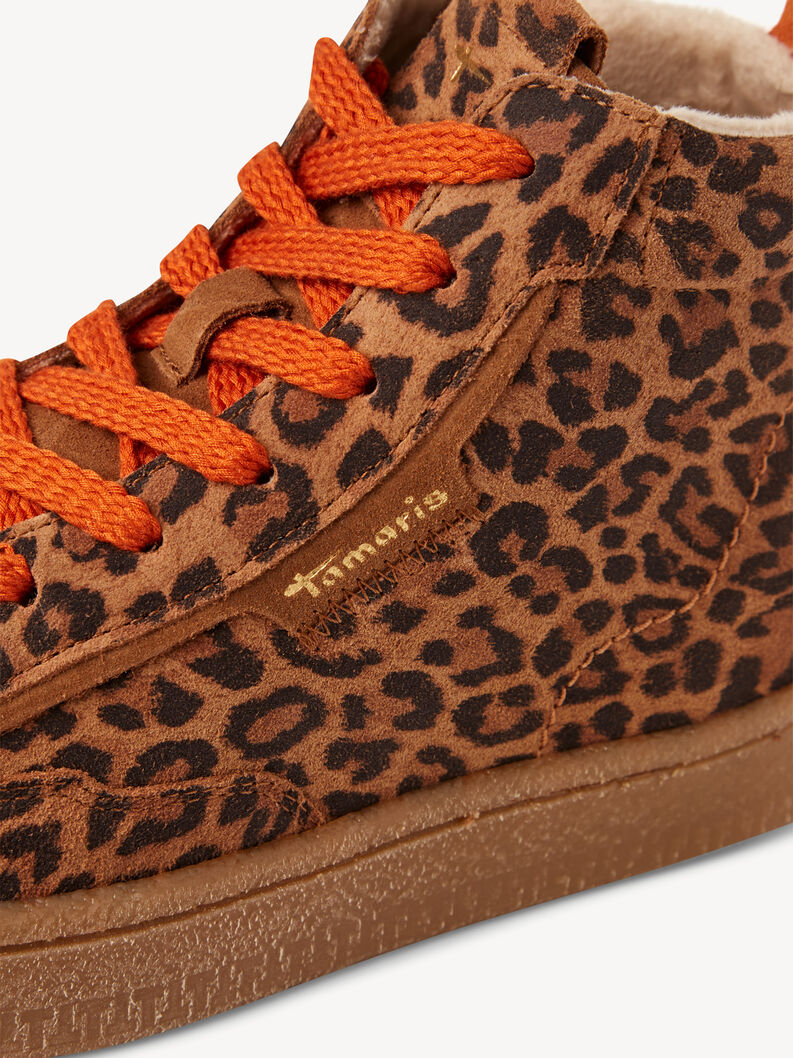 Ankelboots - brun, LEOPARD, hi-res