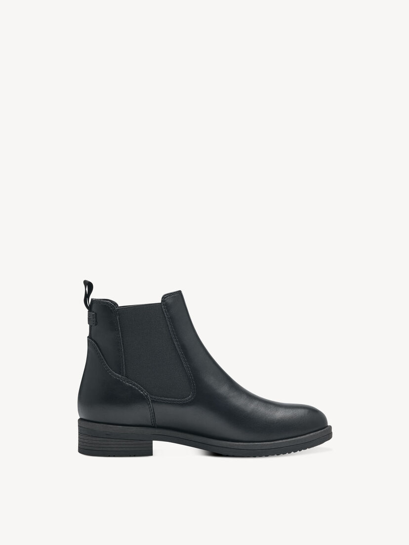Chelseaboot - zwart, BLACK, hi-res
