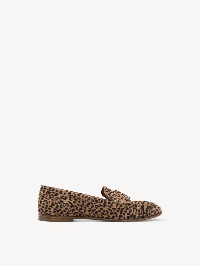 Moccasin - brun, LEOPARD, hi-res