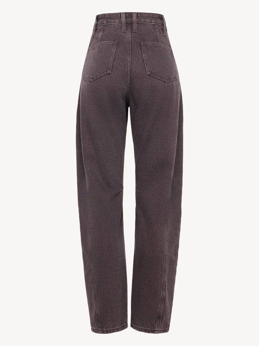 Jeans - bruin, Mid Brown, hi-res