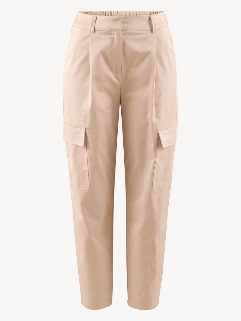 Cargo Trousers - beige, Doeskin, hi-res