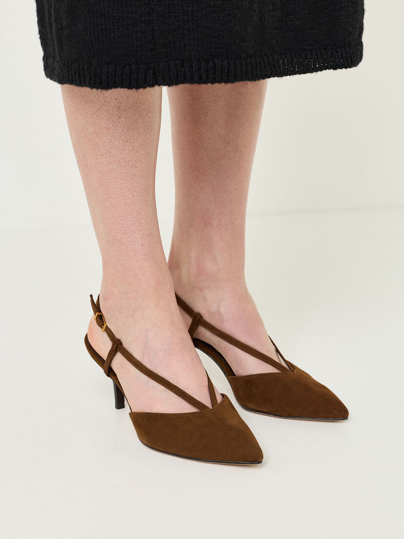 Slingpumps, cognac, hi-res