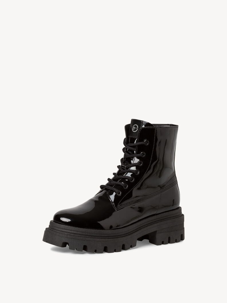 Bootie - black, BLACK PATENT, hi-res
