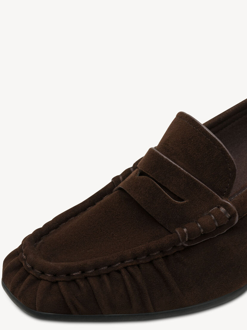 Leren Trotteur - bruin, MOCCA, hi-res