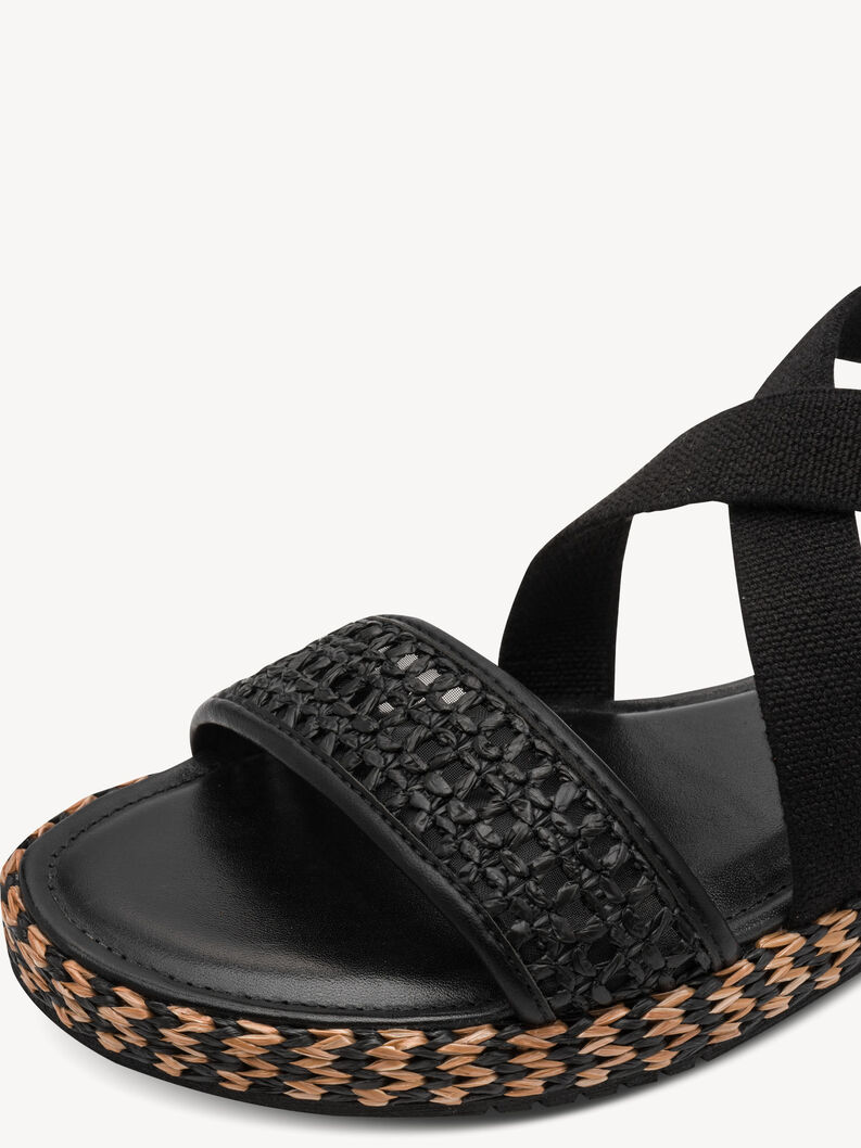 Sandale - schwarz, BLACK, hi-res