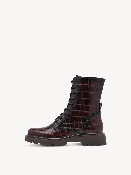 Stiefelette, BORDEAUX CROCO, hi-res