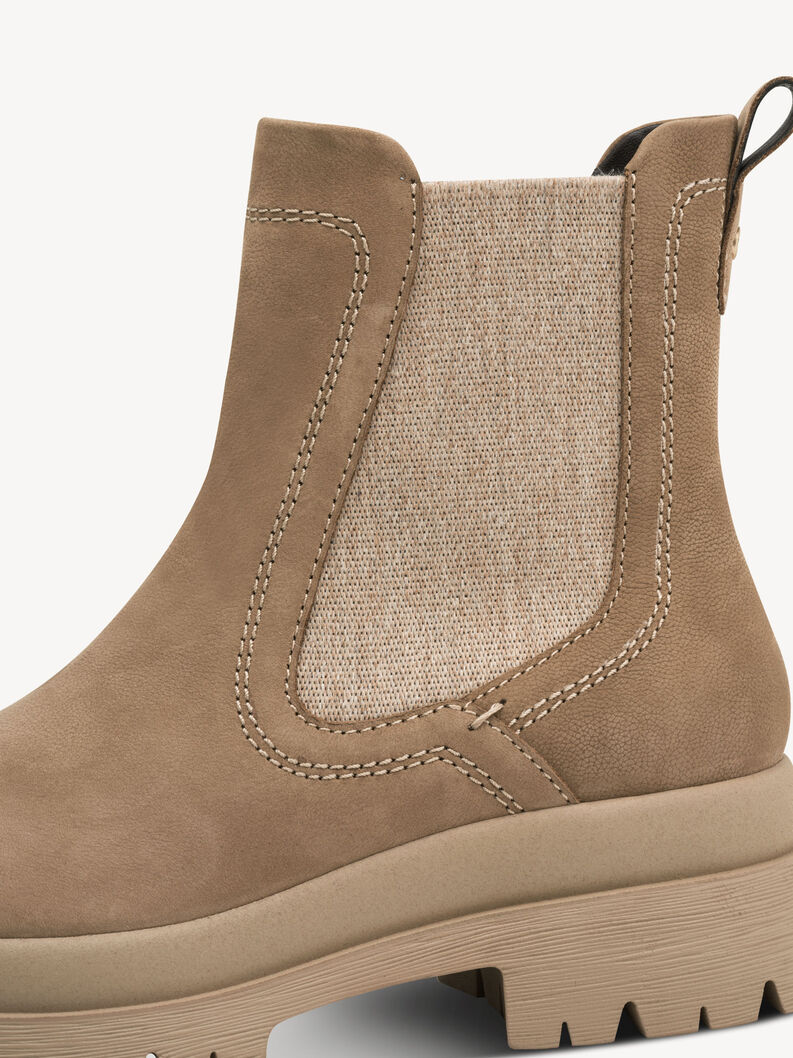 Bottine Chelsea en cuir - marron, 310, hi-res