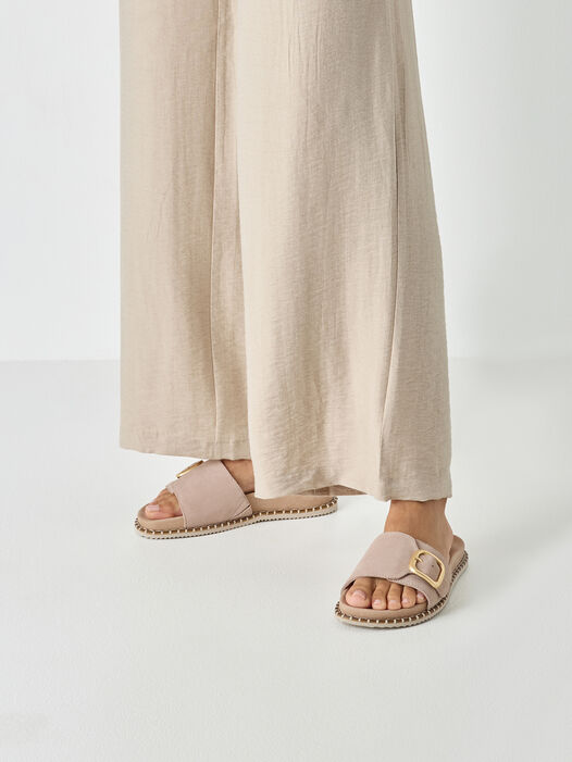 Slipper, BEIGE SUEDE, hi-res