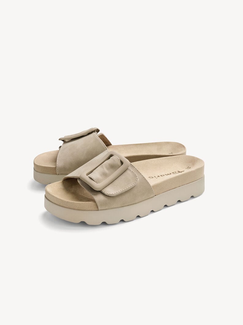 pantolette, TAN, hi-res