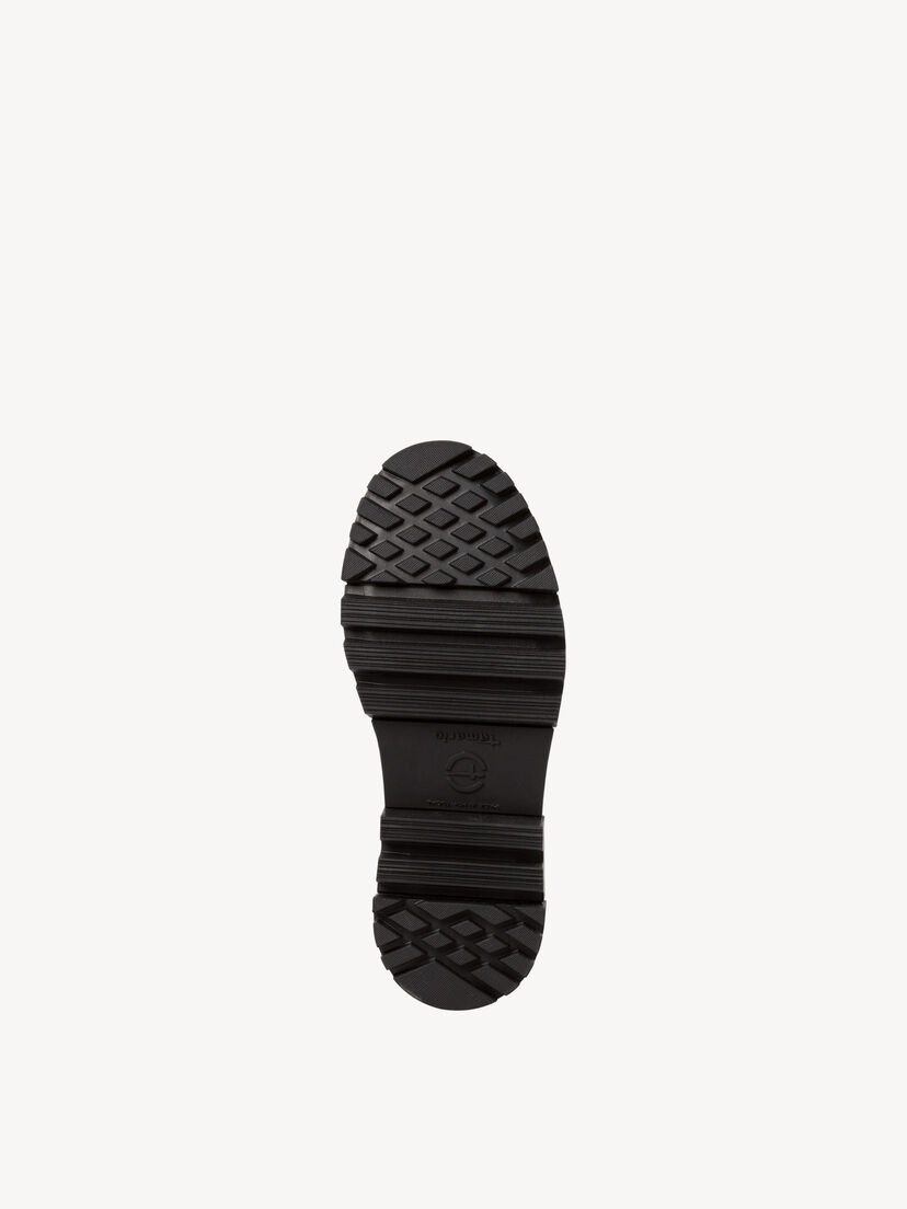 Leren Chelseaboot - zwart, BLACK, hi-res