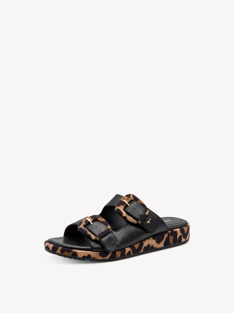 Pantolette - schwarz, BLACK, hi-res