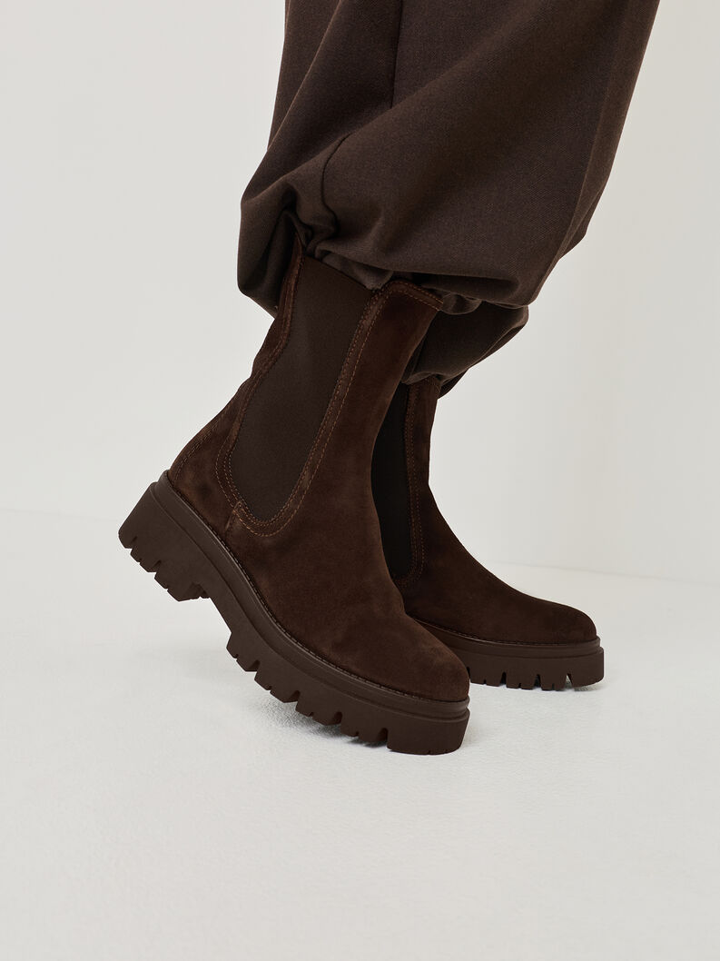 Stivaletti Chelsea, MOCCA SUEDE, hi-res