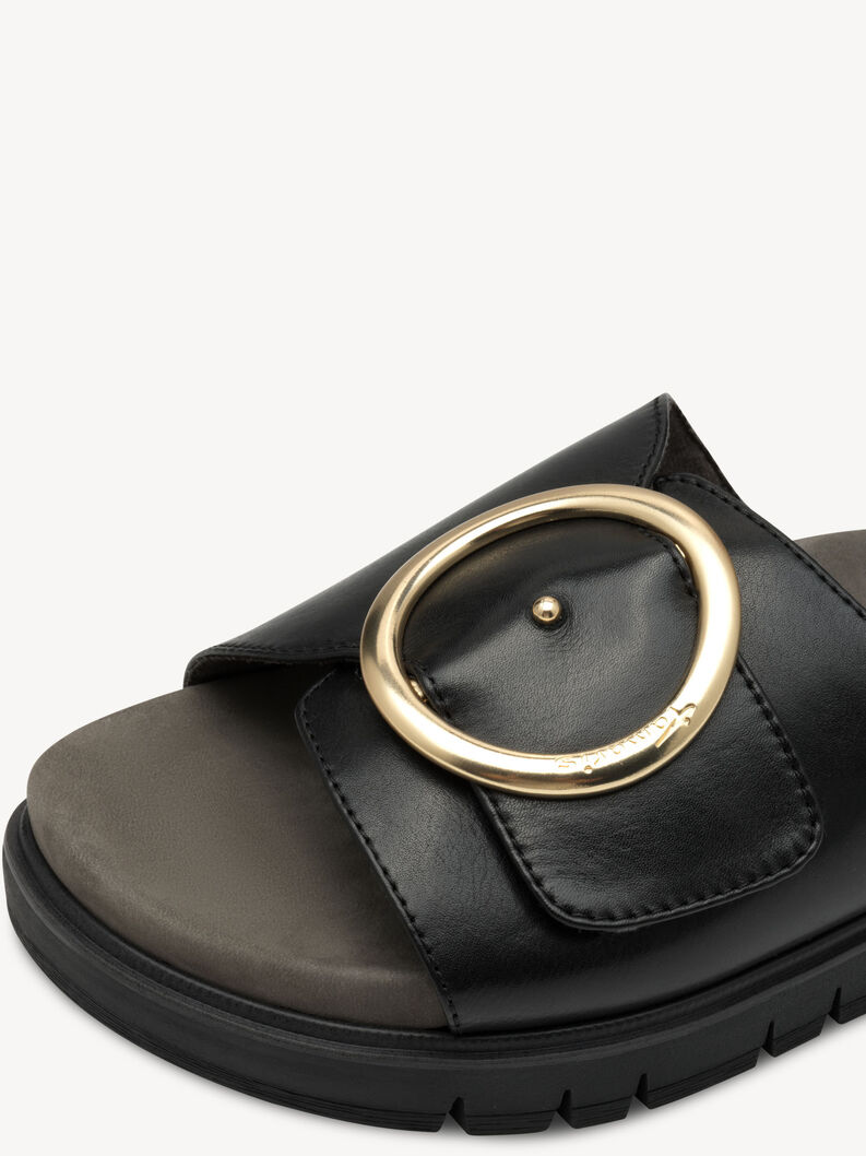 Sandal, BLACK NAPPA, hi-res