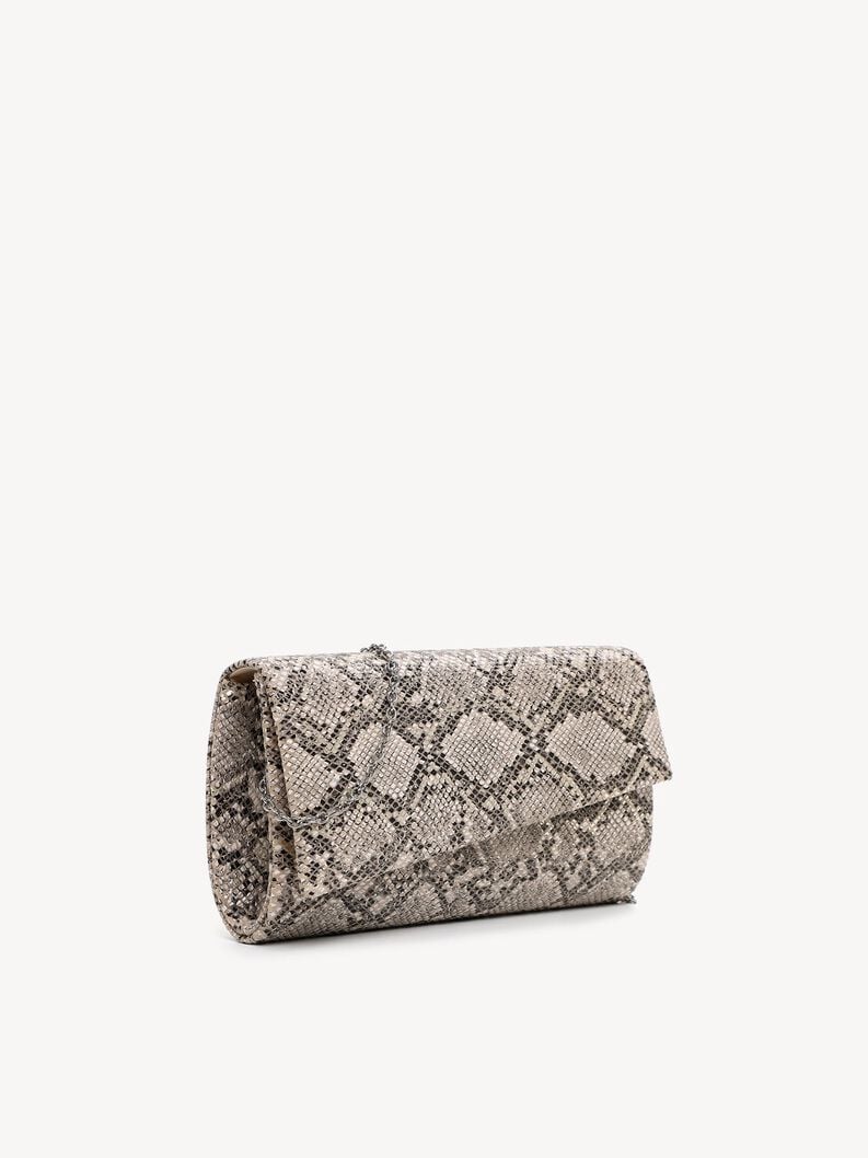 Clutch bag - beige, ceramics, hi-res