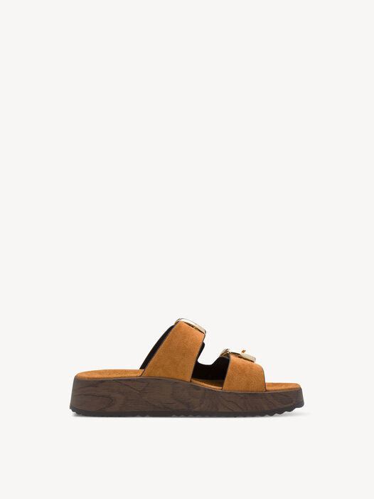Slipper, cognac, hi-res
