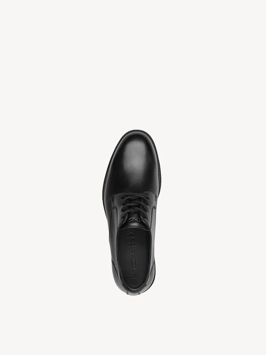 Lage schoen, BLACK LEATHER, hi-res