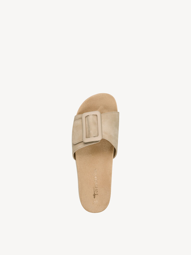 pantolette, TAN, hi-res