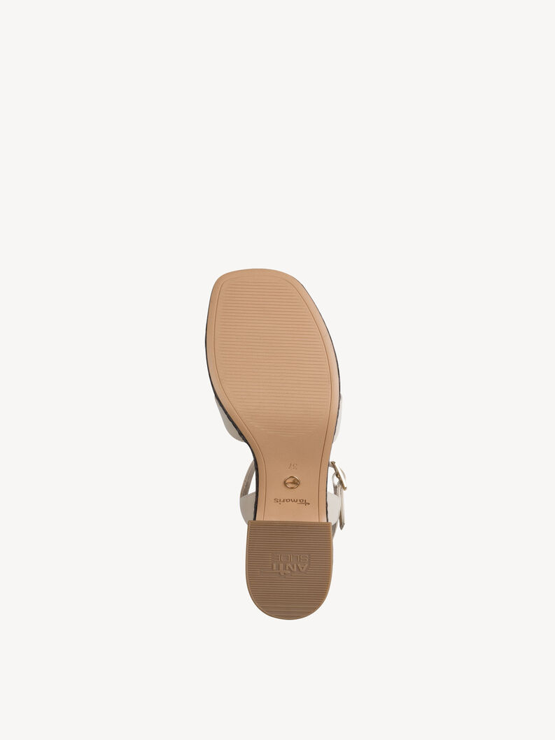 Sandalo - beige, IVORY LEATHER, hi-res