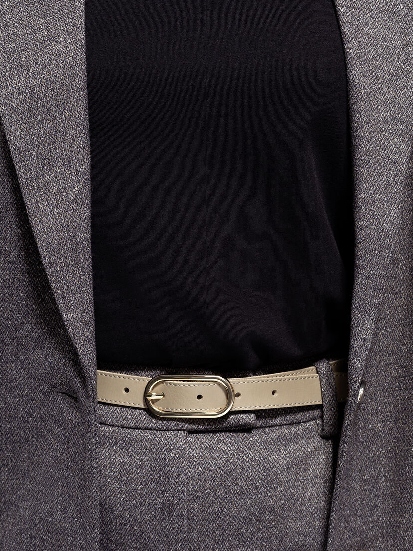 Leren Riem - bruin, taupe, hi-res
