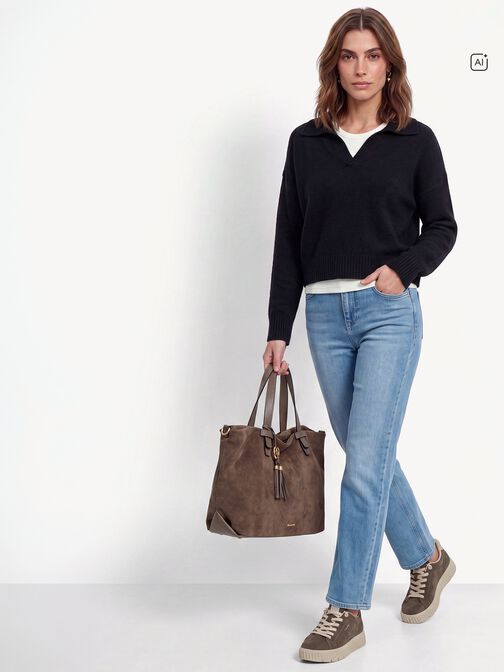 Basket, MUSHROOM SUEDE, hi-res