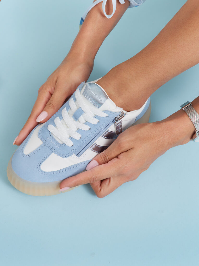 Sneaker - blauw, LIGHT BLUE COMB, hi-res