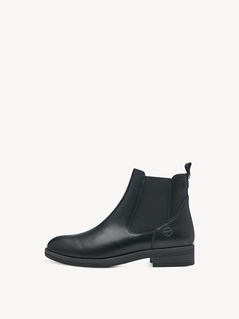 Chelseaboot - zwart, BLACK, hi-res