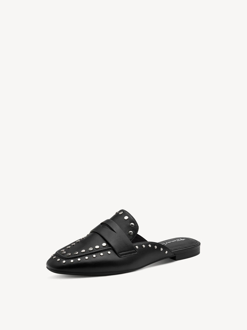 Pantolette - schwarz, BLACK, hi-res