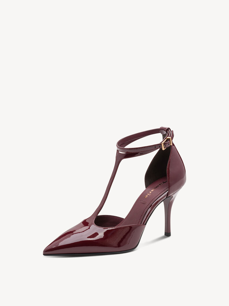 Pumps - rot, MERLOT PATENT, hi-res