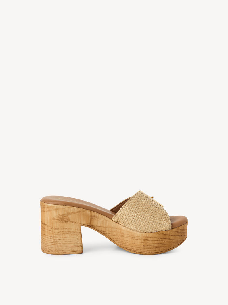 Pantolette - beige, BEIGE COMB, hi-res